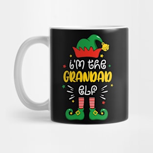 I'm The Grandad Elf Cute Xmas Matching Family Group Christmas Mug